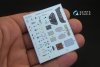 Quinta Studio QD32048 Bf 109E-3 3D-Printed & coloured Interior on decal paper (for Eduard kit) 1/32